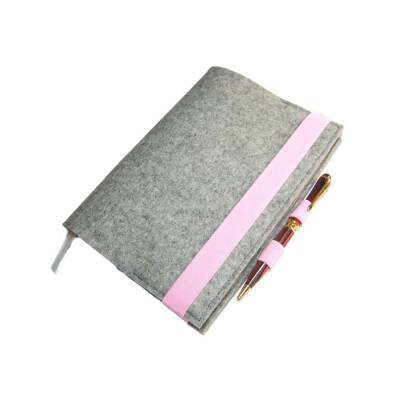 Buchhülle Din A5 oder Maßanfertigung bis 23x17x4,5cm aus Merino Wollfilz | personalisierbar | optionaler Stifthalter