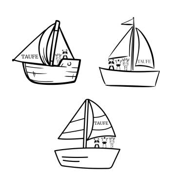 Taufe Bundle PNG SVG Datei - Download Datei Plotterdatei - svg png Datei - Geschenkidee - Kirche  Religiöses Arche Noah 