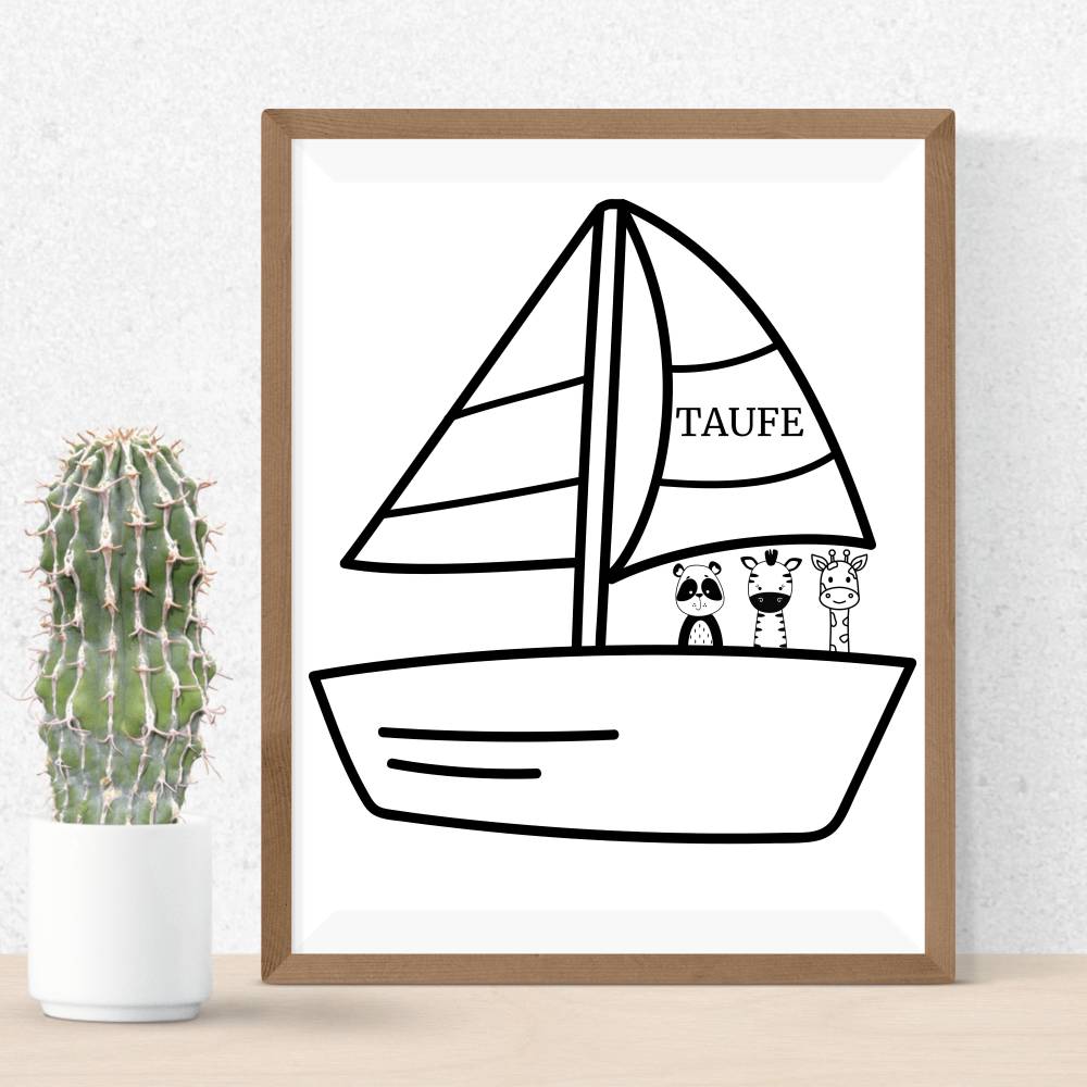 Taufe Bundle PNG SVG Datei - Download Datei Plotterdatei - svg png Datei - Geschenkidee - Kirche  Religiöses Arche Noah Bild 4