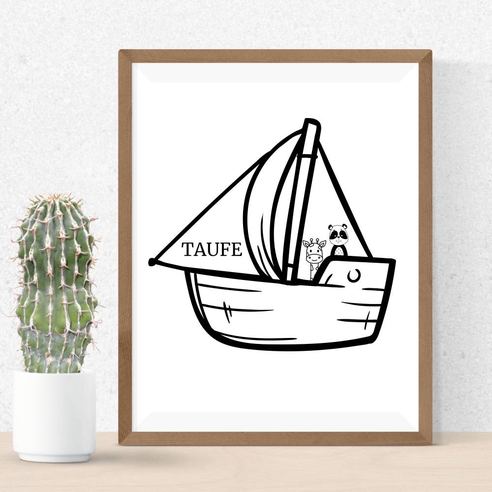 Taufe Bundle PNG SVG Datei - Download Datei Plotterdatei - svg png Datei - Geschenkidee - Kirche  Religiöses Arche Noah Bild 5