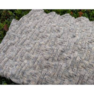 Strickanleitung Decke Baby Marc - für Anfänger und individuell anpassbar