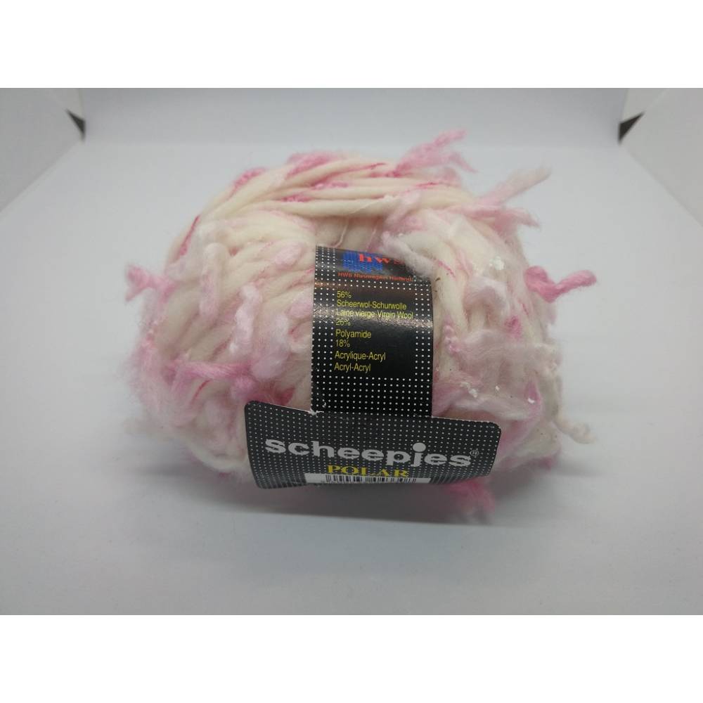 Scheepjes Polar Strickgarn mit Fransen – Auslaufartikel, Schurwollmischgarn für kreative Projekte Bild 1