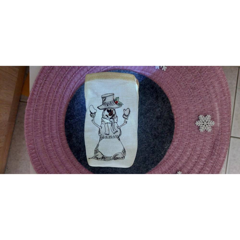 Stickdatei Kleiner Schneemann 2 Größen Bild 9