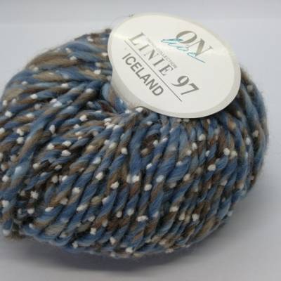 ONline Wolle Linie 97 Iceland mit Schneeflocken Effekt – Auslaufgarn & Restposten