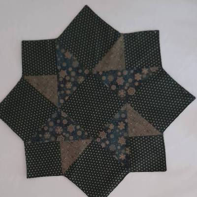 Wunderschöner Weihnachtsstern für den Tisch, Durchmesser ca. 57cm