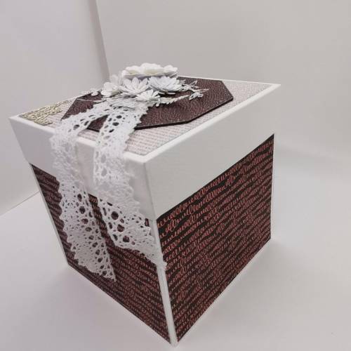 Explosionsbox Hochzeit – Einzigartiges Geschenk für das Brautpaar, handgefertigt, personalisierbar