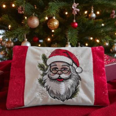 N-KH0016 Kissenbezug für Kirschkernkissen 28x18cm - handmade, bestickt