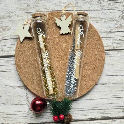 Wunscherfüller "Frohe Weihnachten" ~ Geschenkverpackung für Geldgeschenk ~ Gutschein