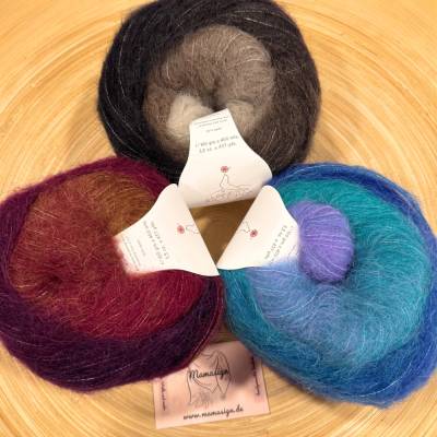 Laines du Nord - Poema Alpaca Farbverlauf - verschieden Farben - Alpakawolle