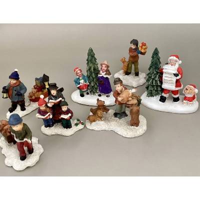 Weihnachtliche Figuren für Weihnachtsdorf – Deko Einzelfiguren gebraucht kaufen