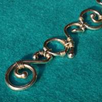 Handgefertigtes Armband aus Sterlingsilber-Unikat