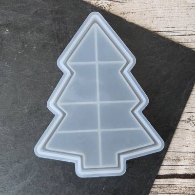 Silikonform Weihnachtsbaum Tablett ~ Gießform Tannenbaum ~ Schale Weihnachten ~ Raysin Deko
