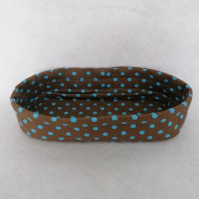 Brillenablage & Schlüsselablage Stoffkörbchen aus 100% Baumwolle – Praktischer Organizer