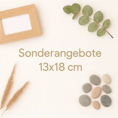 Handgefertigtes Steinbild 13x18 cm –Sport Unikat aus Natursteinen, wählbare Rahmenfarbe, nicht personalisierbar