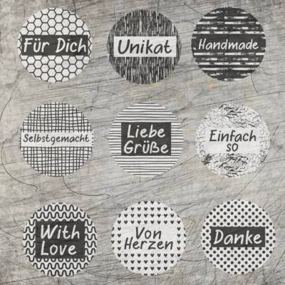 *Buttons* Mix& Match Plotter- und Druckdatei