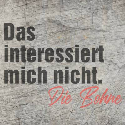 *Die Bohne* Plotterdatei