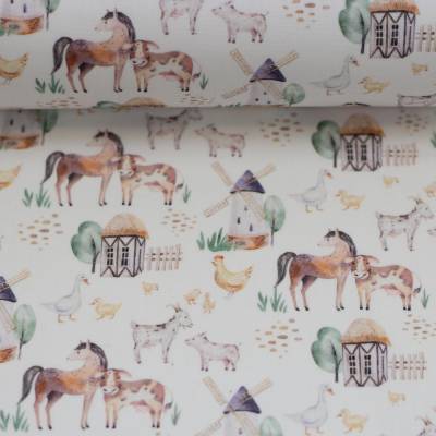 Baumwoll Webware Tim Bauerhof – Hochwertiger Baumwollstoff Swafing