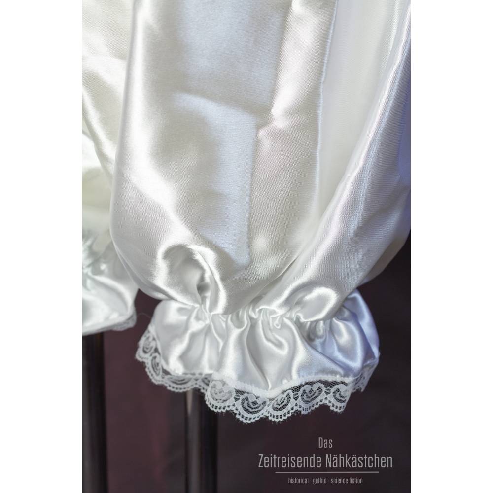 Victorianische Bloomers – kurze historische Unterhose für Regency, Lolita, Boudoir – aus Satin oder Baumwolle Bild 4