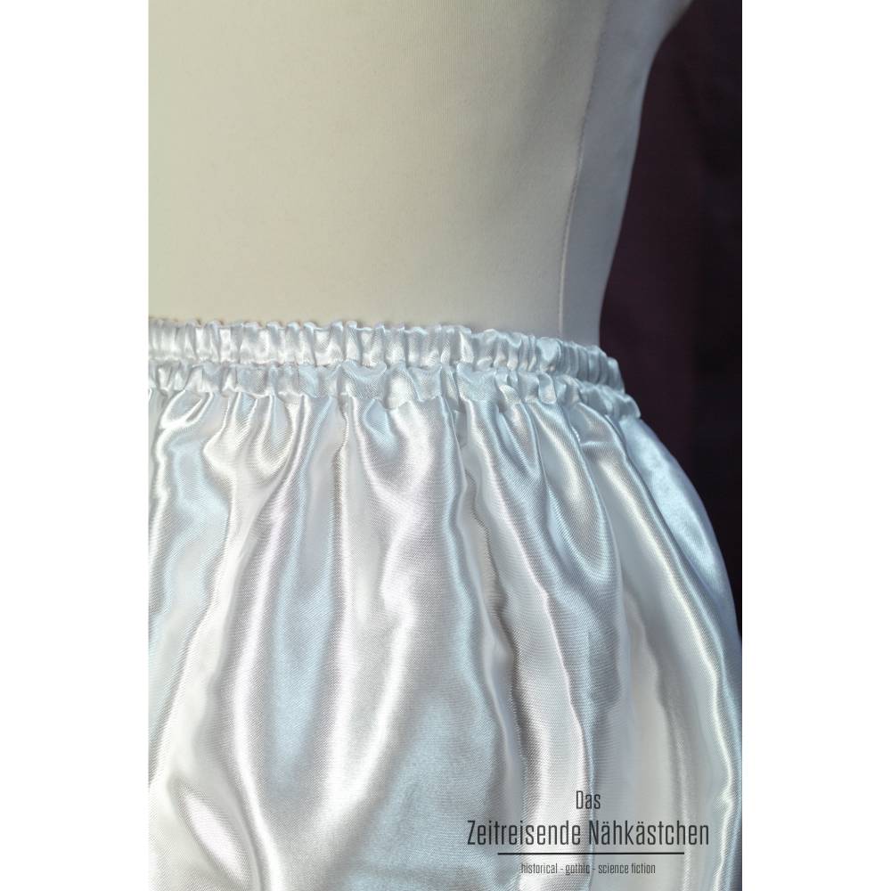 Victorianische Bloomers – kurze historische Unterhose für Regency, Lolita, Boudoir – aus Satin oder Baumwolle Bild 5