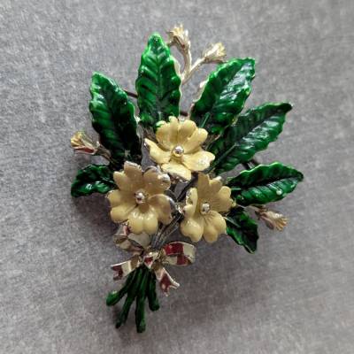Zauberhafte Vintage Brosche der 50er Jahre 