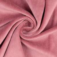 Nicki Baumwolle uni altrosa  Oeko-Tex Standard 100   (1m/14,-€)