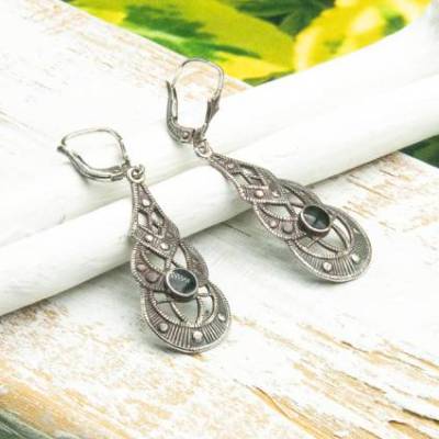Wunderschöne Vintage Ohrhänger aus 925 Silber – Einzigartige Geschenkidee für Frauen & Freundin