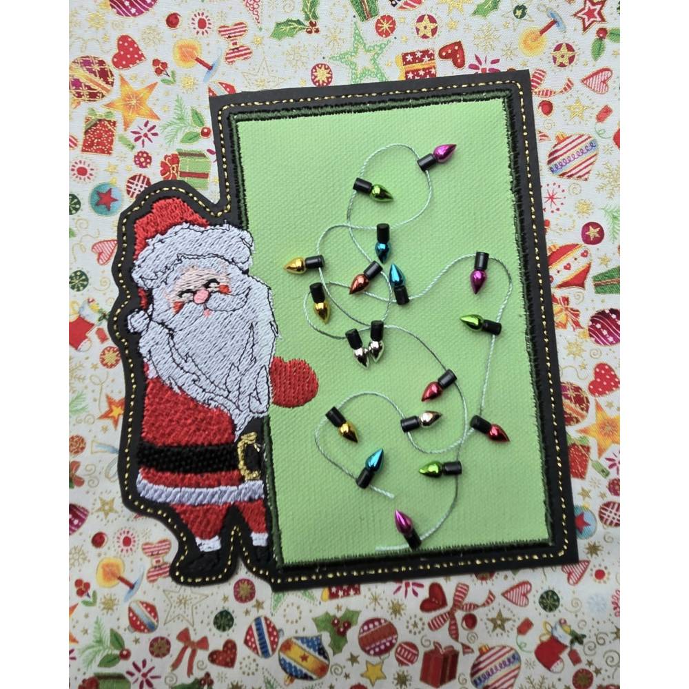 Weihnachtskarte Santa 13x18 Bild 4