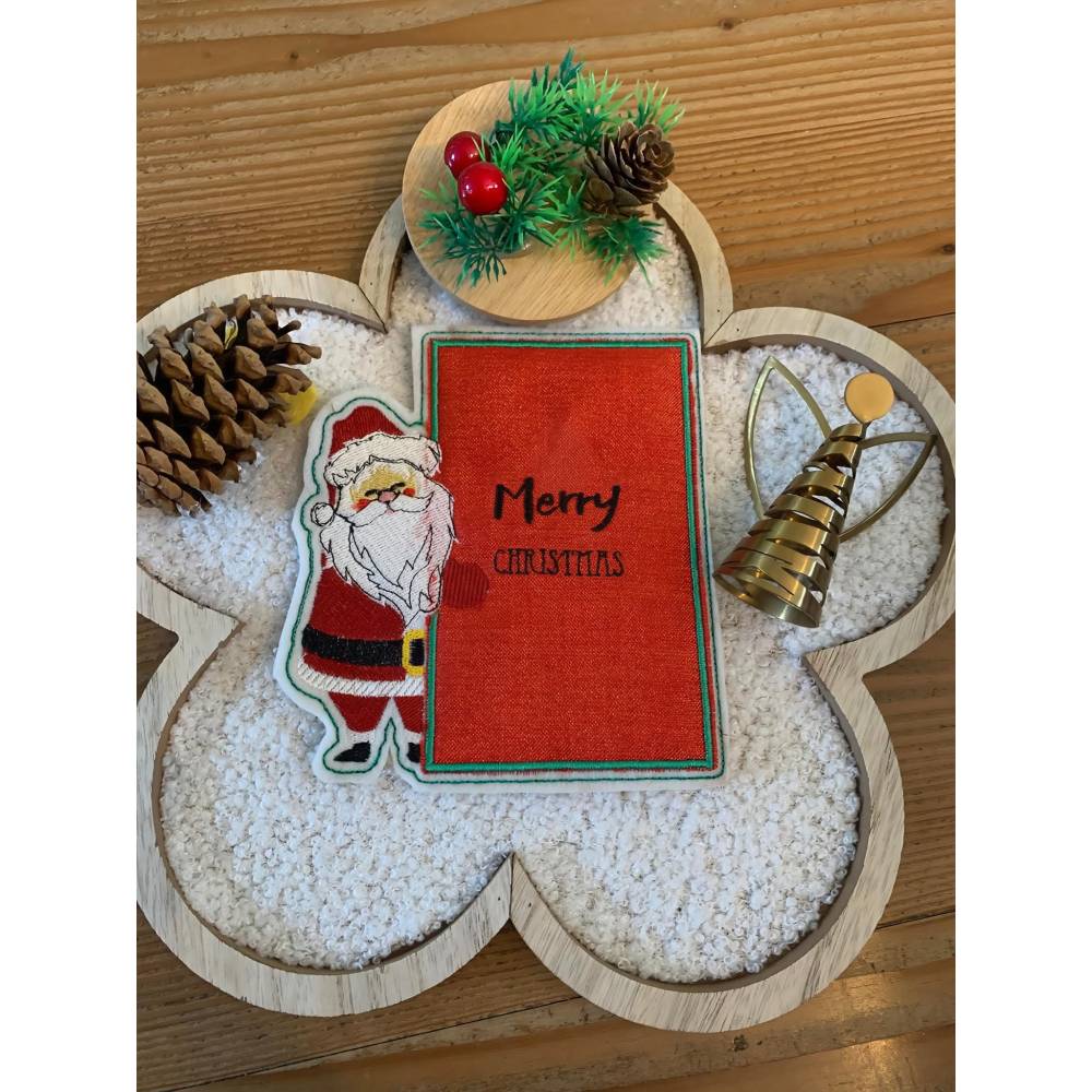 Weihnachtskarte Santa 13x18 Bild 5