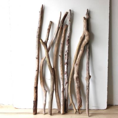 Treibholz Schwemmholz Äste  9 XXL Äste 84-111 cm – Unikat Deko, Basteln & DIY *M*