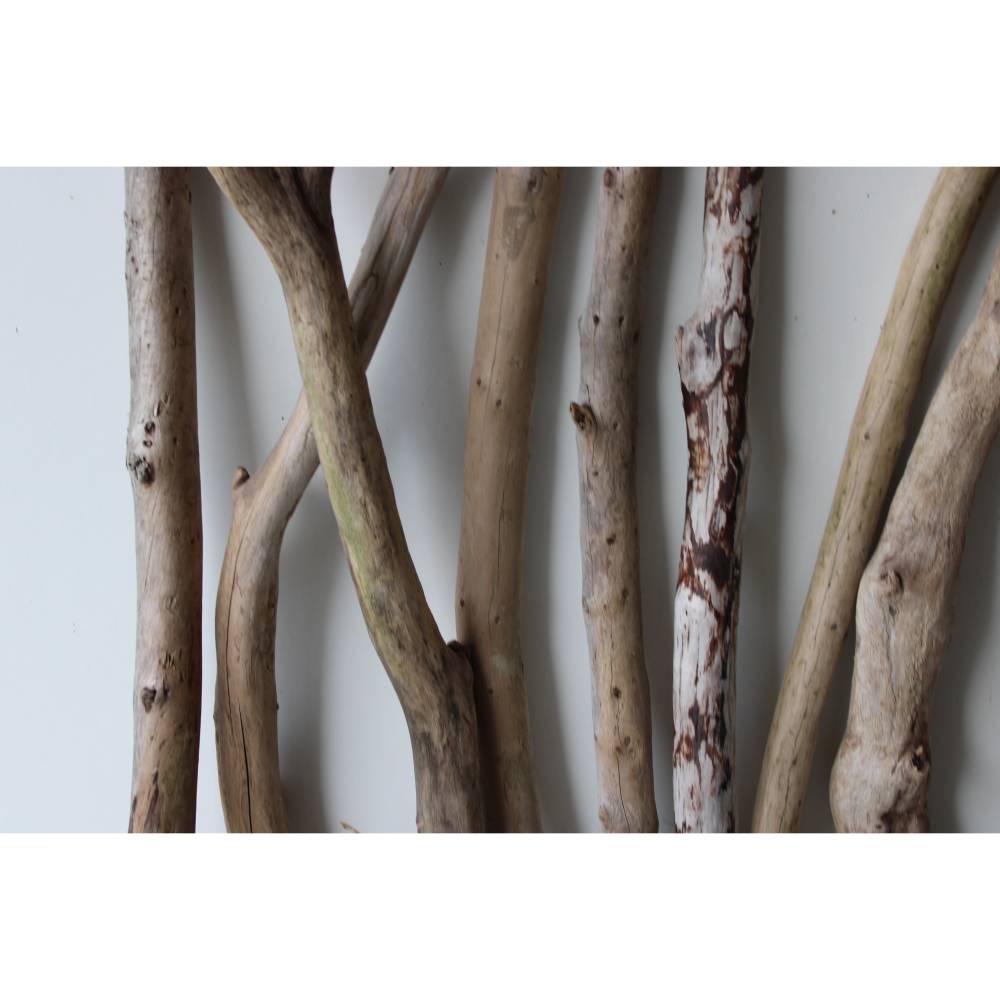 Treibholz Schwemmholz Äste 9 XXL Äste 84-111 cm – Unikat Deko, Basteln & DIY *M*