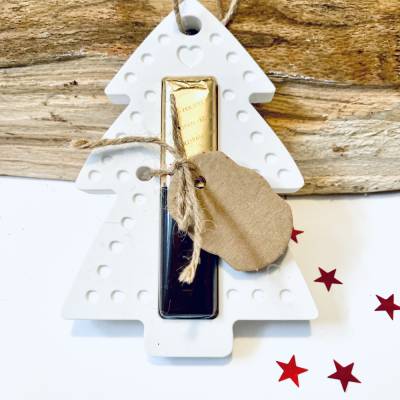 Gastgeschenk Weihnachten Tannenbaum wichtelgeschenk 