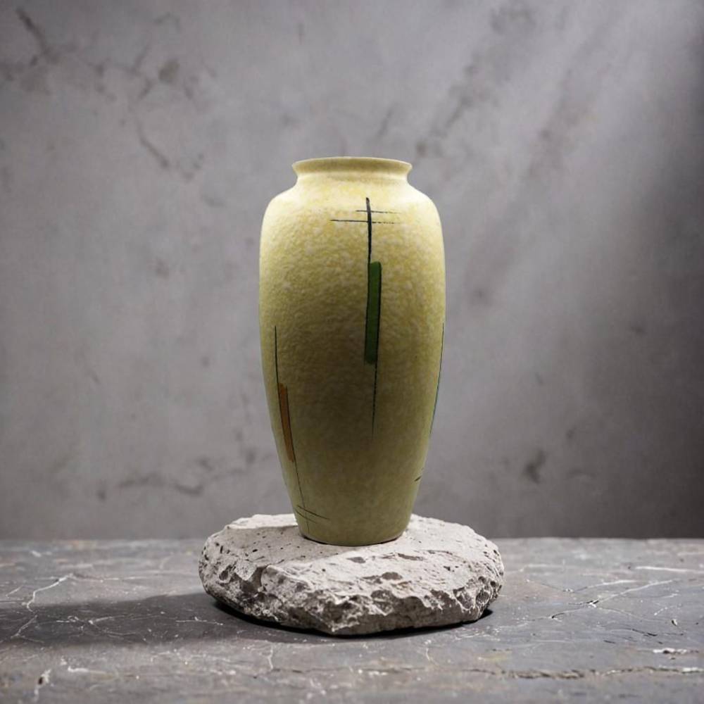 Vintage Bay Keramik Boden Vase aus den 50er Jahren – Mid Century Deutschland