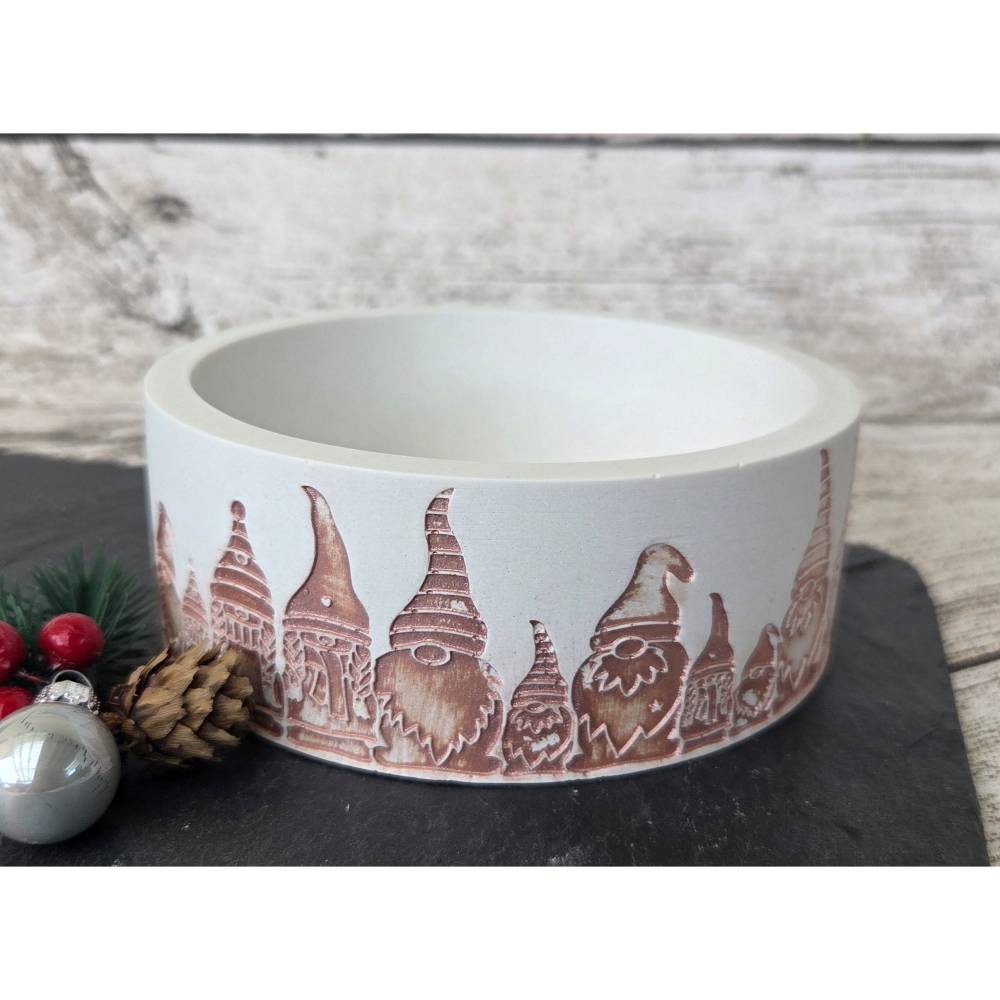 Wichtelschale ~ Deko Schale mit Wichtelrand ~ Weihnachten ~ Wichtel