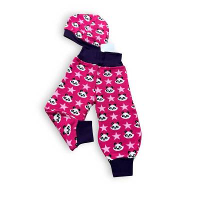 2 tlg. Set Größe 68 // Pumphose & Mütze Set für Mädchen in Größe 68 – Set für Babys