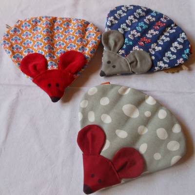 Dinkelmaus Wärmekissen Mausform für Babys & Kleinkinder – natürlich & vielseitig