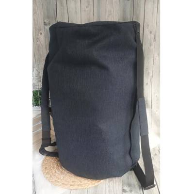 Seesack (Farbbeispiel navy) WASSERFEST, Reisetasche, Motorradtasche aus Polstercanvas in 36 Farben