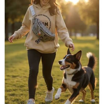 Gassi-Tasche Crossbag – Praktische & Stylische Umhängetasche für Hundebesitzer