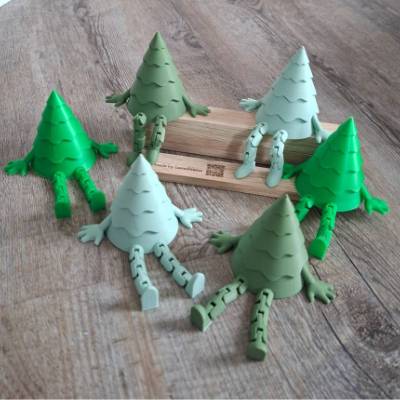 Weihnachtsbaum Kantensitzer /Tanne mit Wackelbeinen / Deko / Kleiner Weihnachtsbaum / Geschenkidee