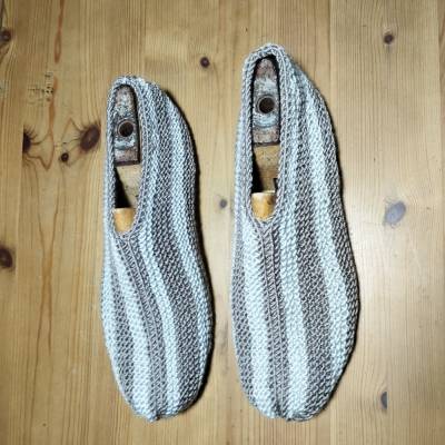 Puschen,gestrickt Gr. 40/41