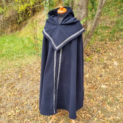 Set Kinder Umhang + Gugel, Mittelalter Gewandung, Wikinger, LARP Toraxacum