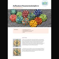 Anleitung für den Windradknopf (Aufbaukurs Posamentenknöpfe 16)