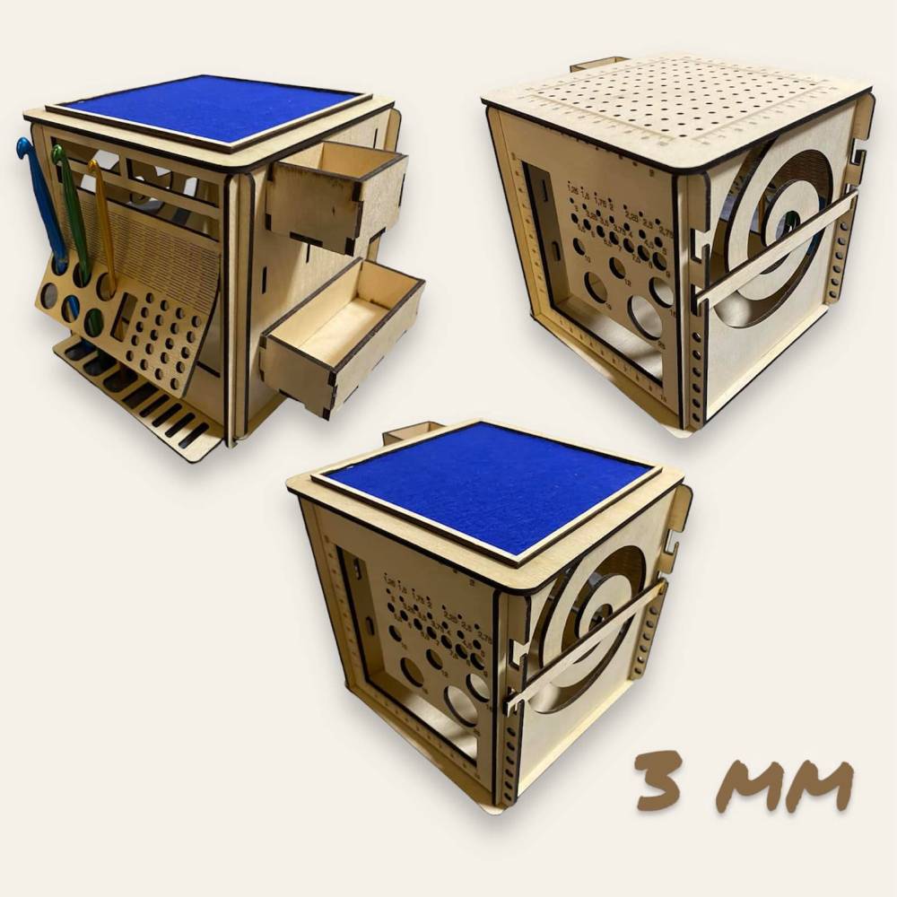 *3 mm Garnbox* Laserdatei Bild 5