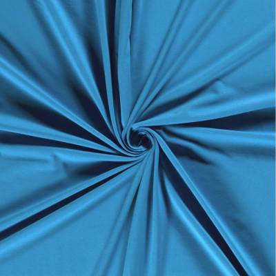 Jersey Uni Aqua blau 240g/m2 25cm x 150cm