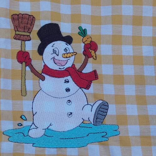 Stickdatei Schneemann Fridolin 12-14x18