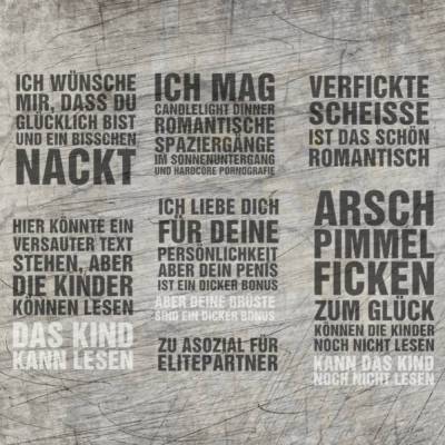 *Wahre Worte* Plotterdatei