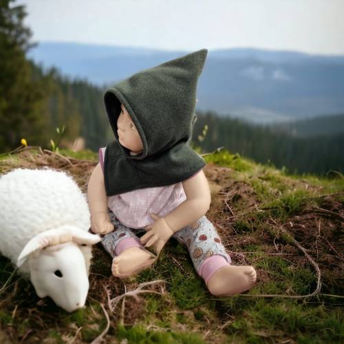 Baby Wikinger Gugel, Kleinkinder Skjoldehamn Gugel, Mittelalter Kapuze, Halloween, LARP, Toraxacum |Wi-Ba-W|