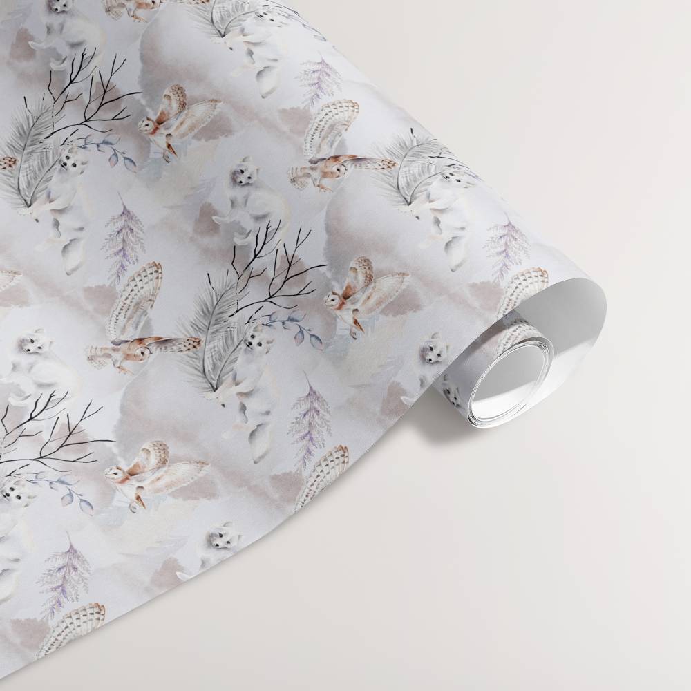 Geschenkpapier Set *Winter Animal* / DIN A3 Einwickelpapier für Advent und Weihnachten Bild 3