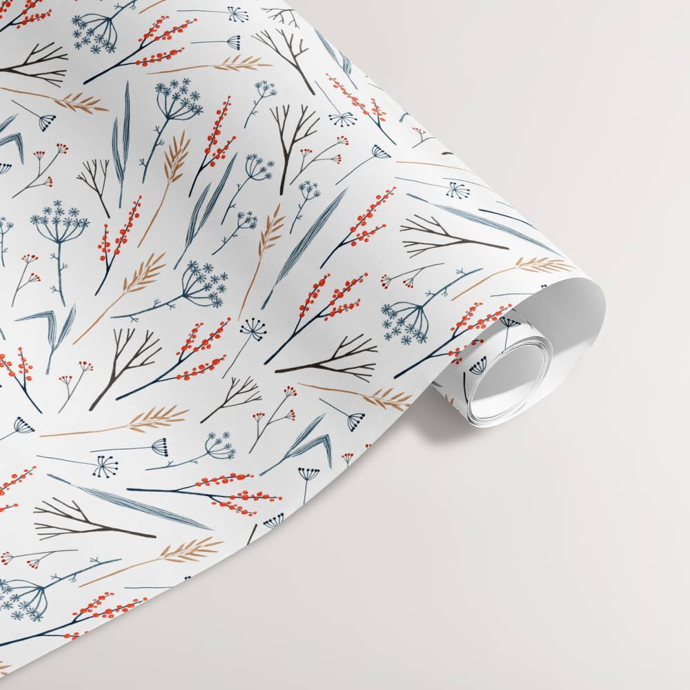 Geschenkpapier Set *Magic Winterland II* / DIN A3 Einwickelpapier für Advent und Weihnachten Bild 2