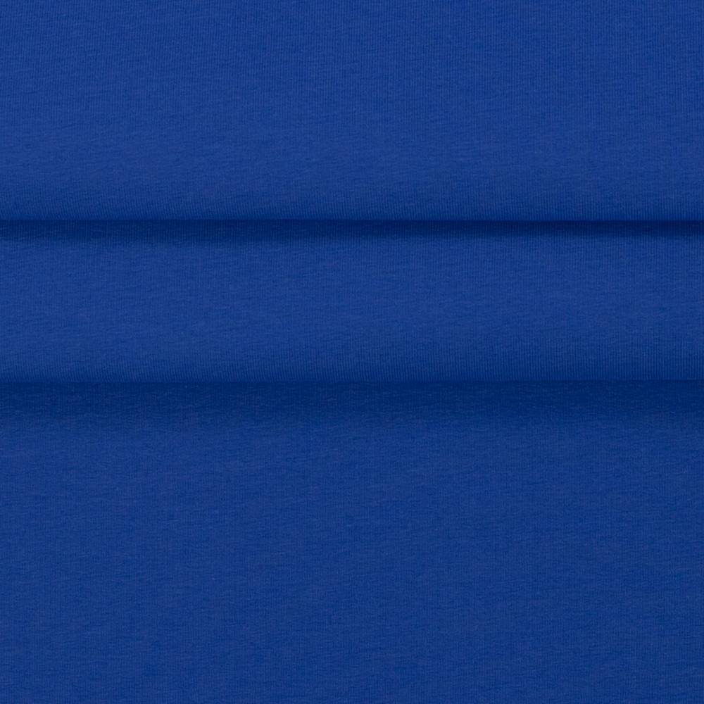 Baumwolljersey UNI Einfarbig blau Oeko-Tex Standard 100 (1m/11,-€) Bild 2