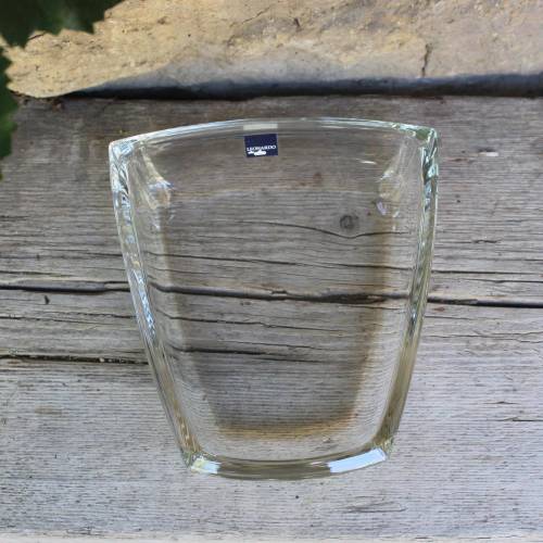 Vintage Schale Anbietschale LEONARDO Glas 80er Jahre